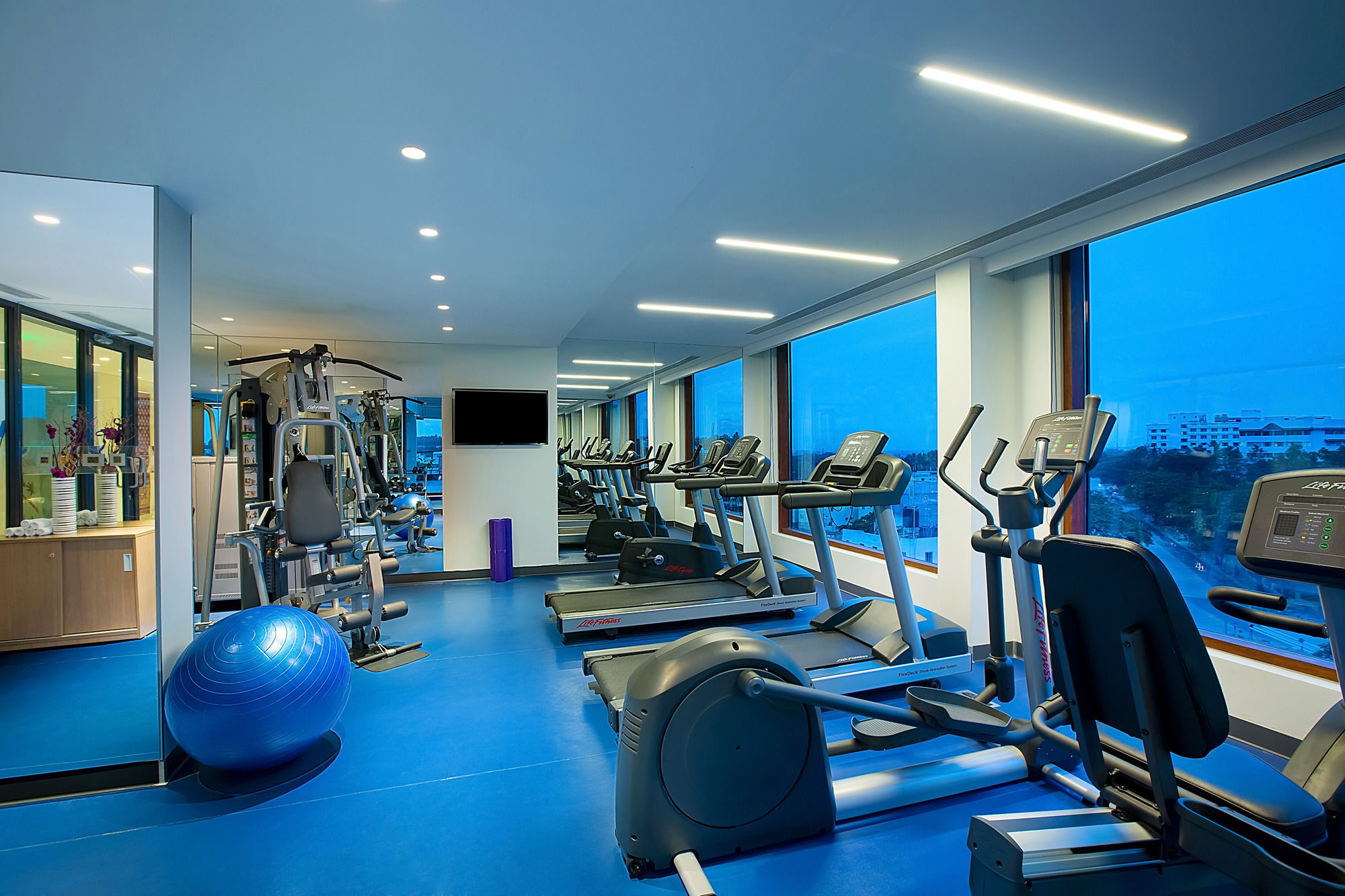 Grand Mercure Mysore - An Accor Brand Buitenkant foto The gym at the hotel