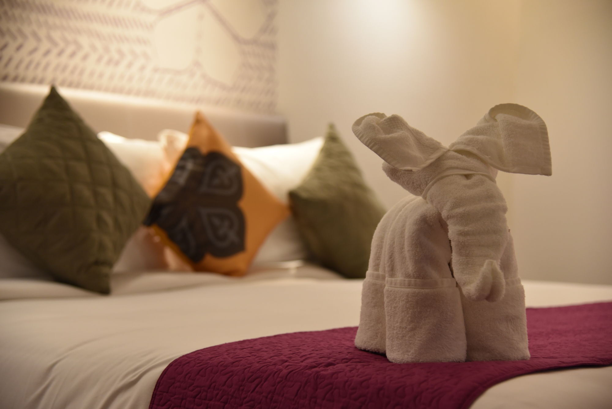 Grand Mercure Mysore - An Accor Brand Buitenkant foto A towel elephant
